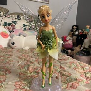 Disney Tinker Bell Doll with Green Dress and Wings